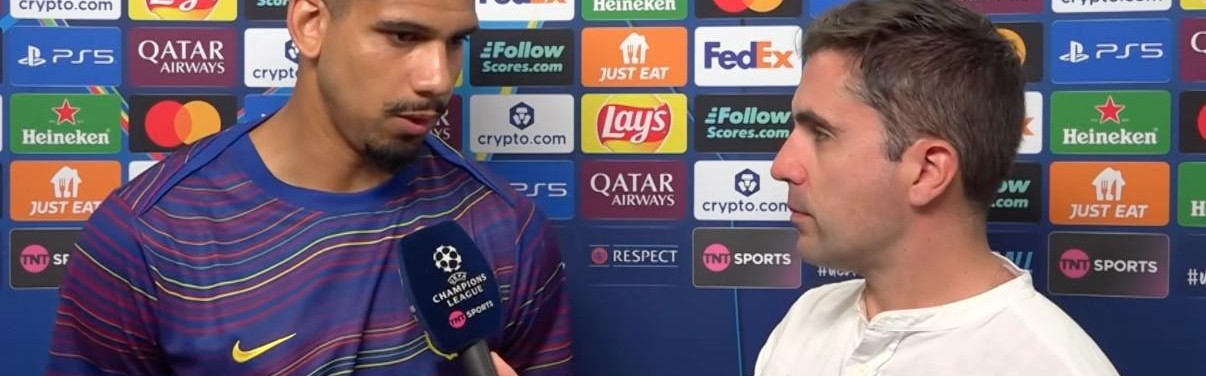 阿劳霍：库巴西那次犯规对中卫来说确实难处理，我们会想念他